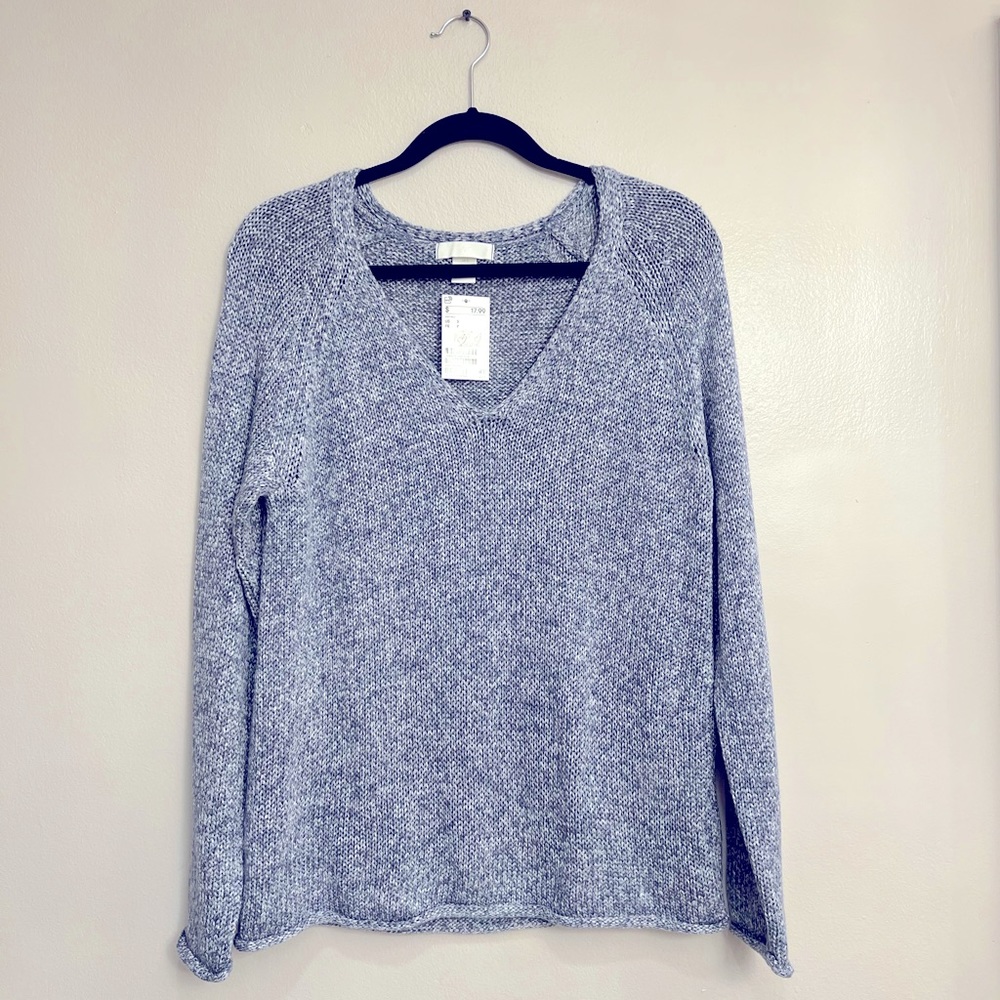 Loose knit sweater